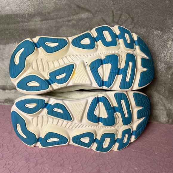 Hoka One One Gaviota 5 Running Shoes Womens Size 8 White Low Top Lace Up 1134235 - Picture 5 of 6